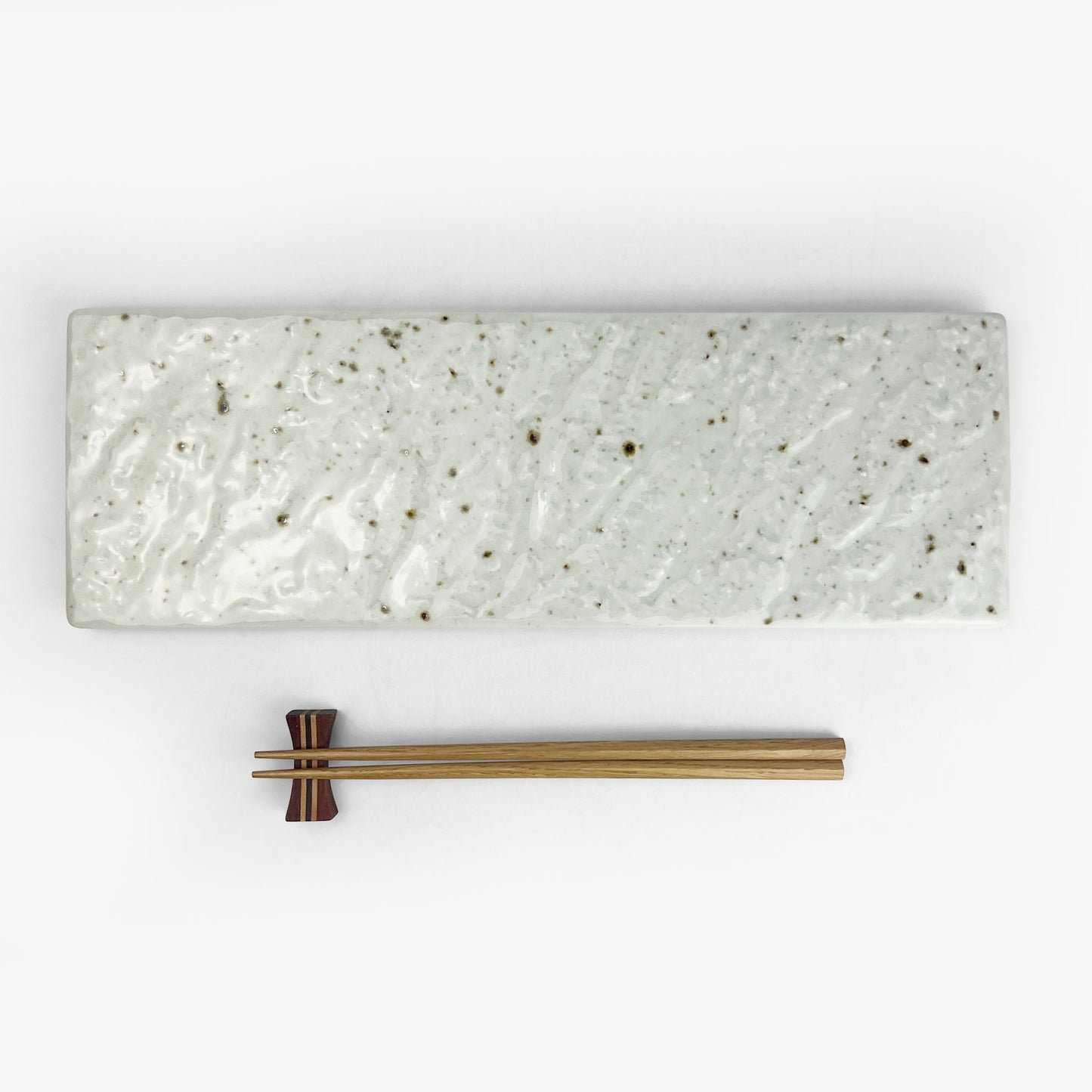 Rec. Plate Hibiki White (14" x 4.75")