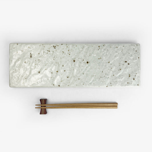 Rec. Plate Hibiki White (14" x 4.75")