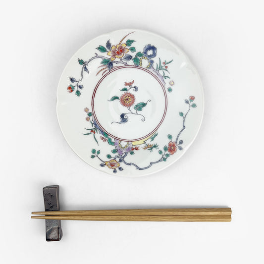 Plate Nishiki Hanae (6.5"D)