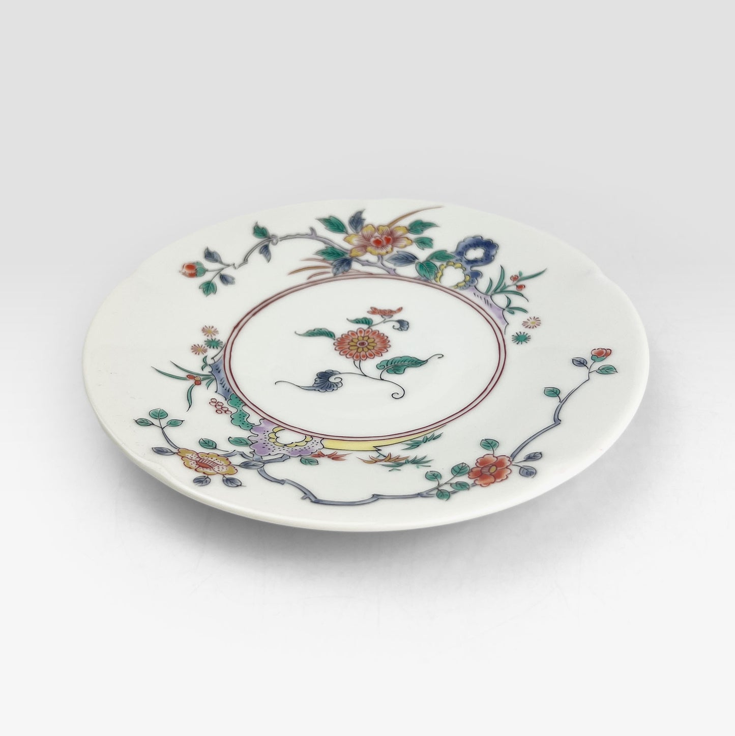 Plate Nishiki Hanae (6.5"D)