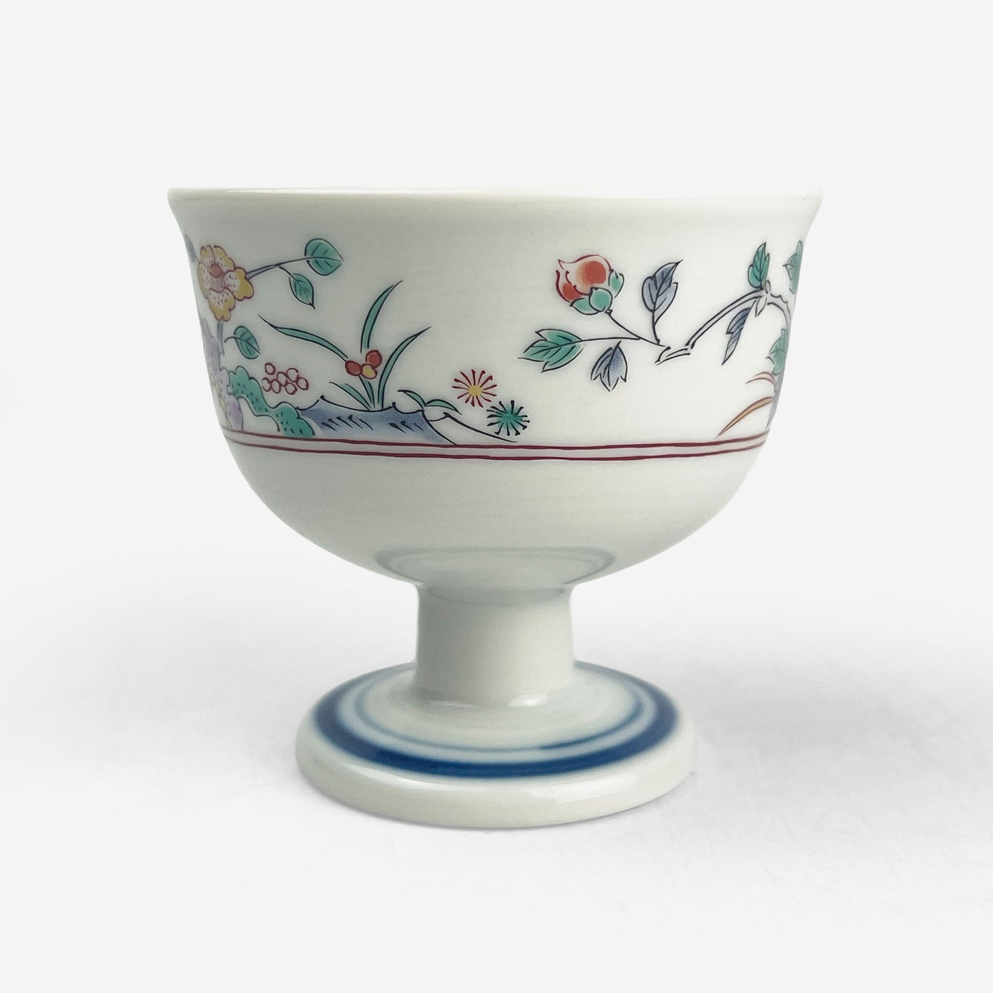 Kodai Chinmi Dish Nishiki Hana (3.25"Dx3"H)