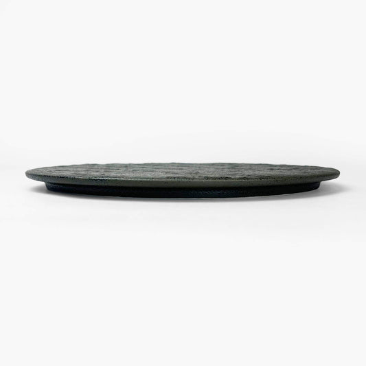 Plate Black Hibiki (9.75"D)