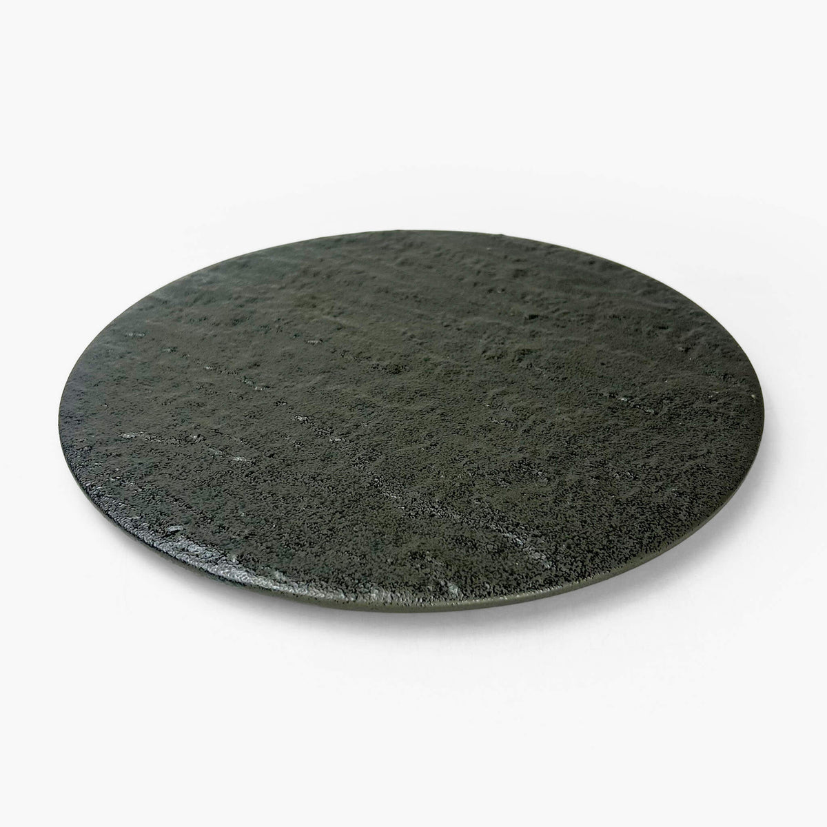 Plate Black Hibiki (9.75"D)