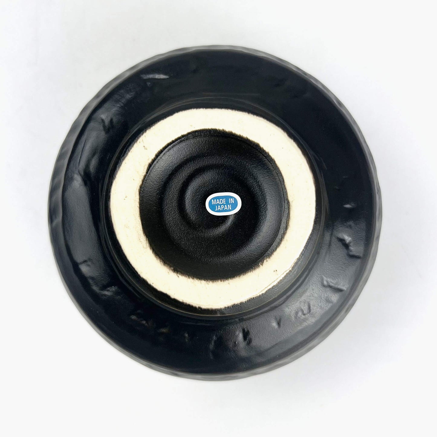 Matcha Bowl Kurofuchi Nagashi (5"Dx3"H)