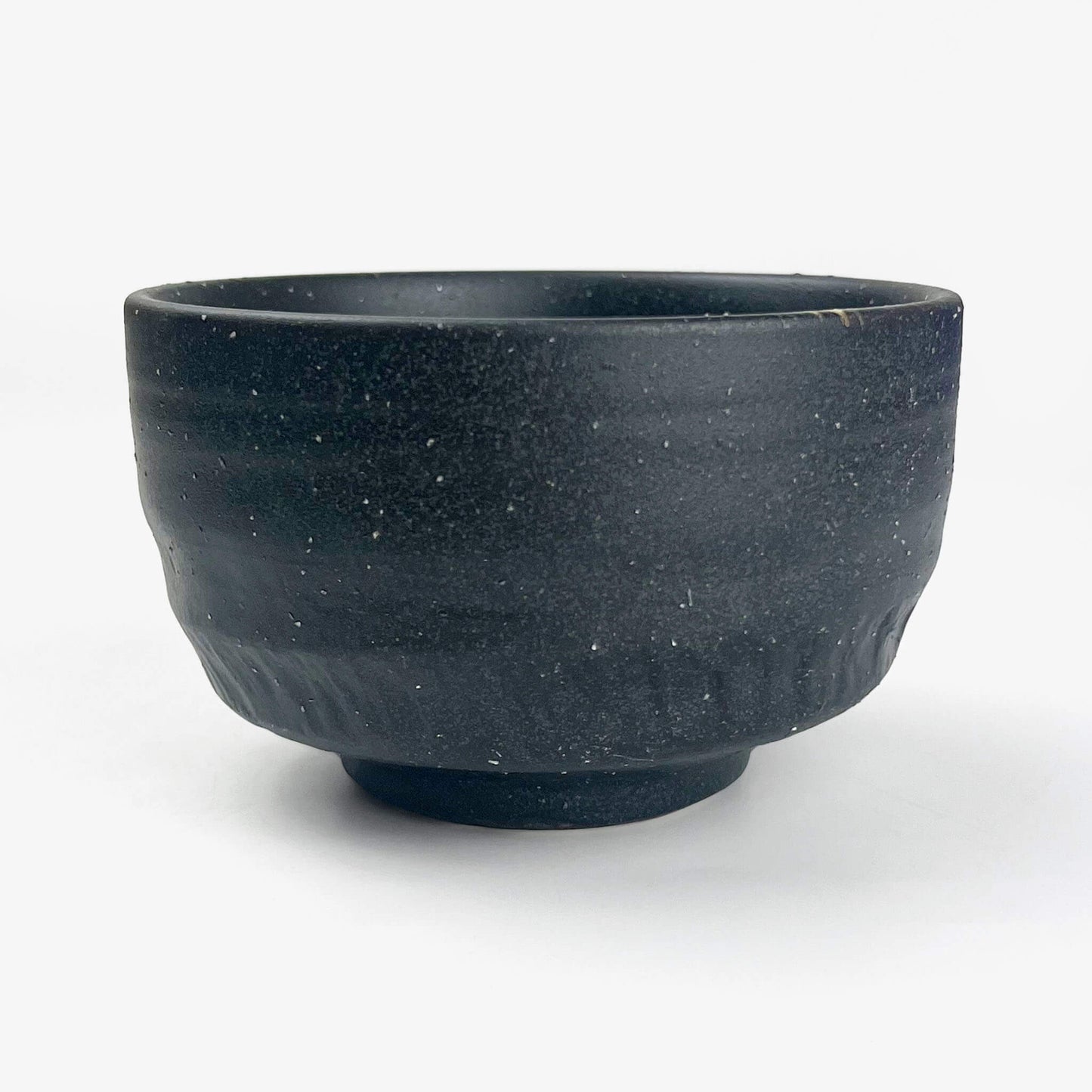 Matcha Bowl Kuro Fuki (5"Dx3"H)