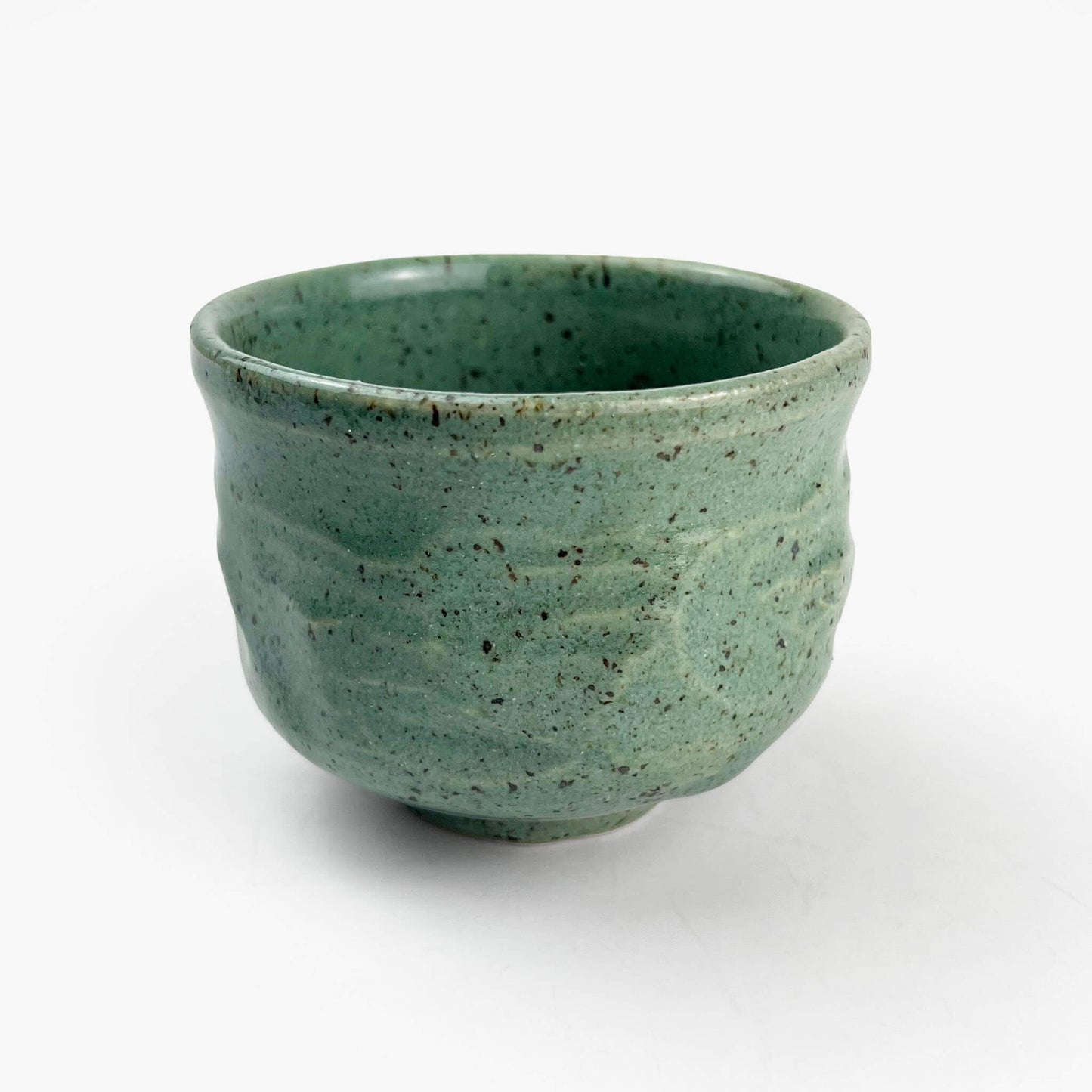 Mini Matcha Bowl Black Cat Green (3.5")