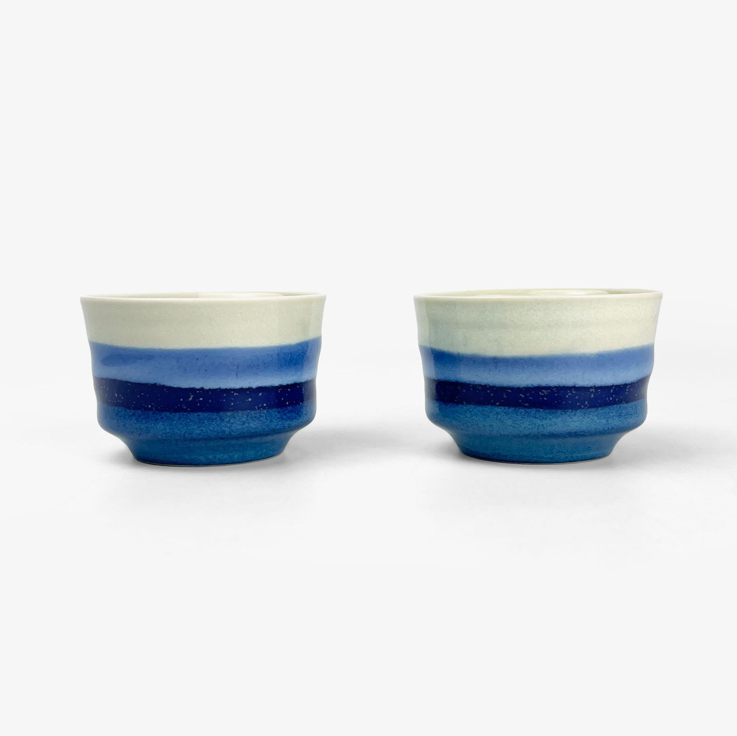 Sake Set 1:2 Blue Stripe