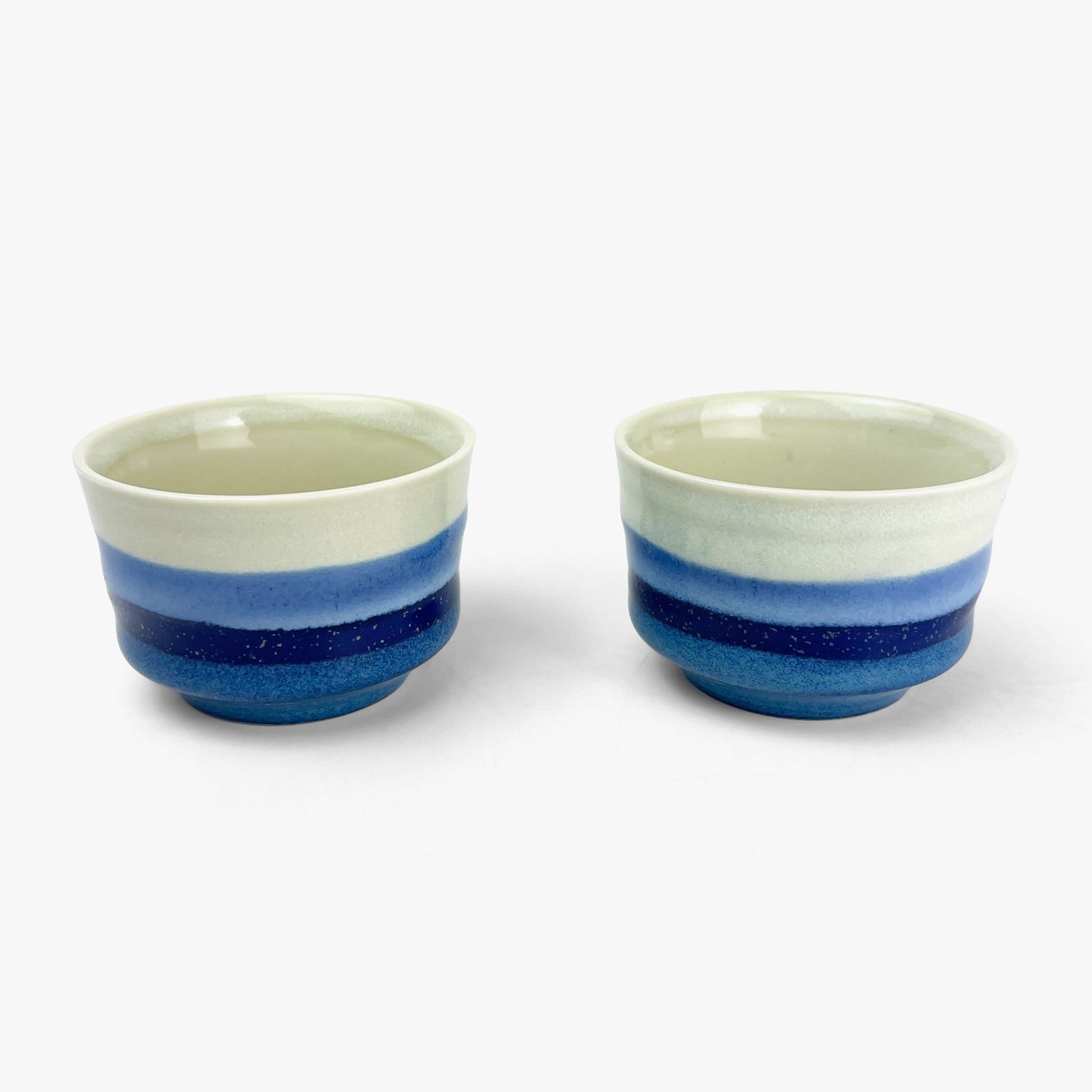 Sake Set 1:2 Blue Stripe