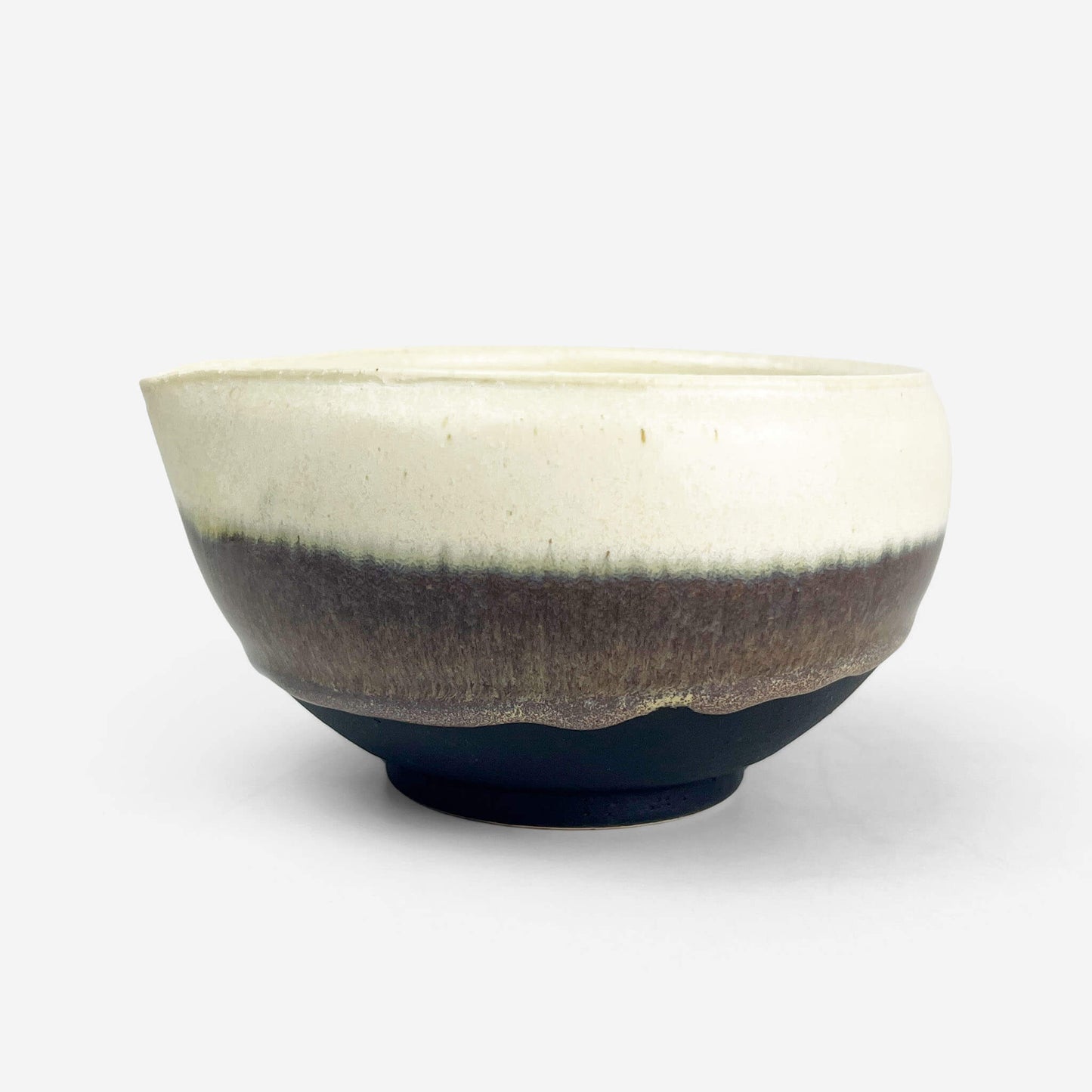 Katakuchi Matcha Bowl Black (4.5"D)