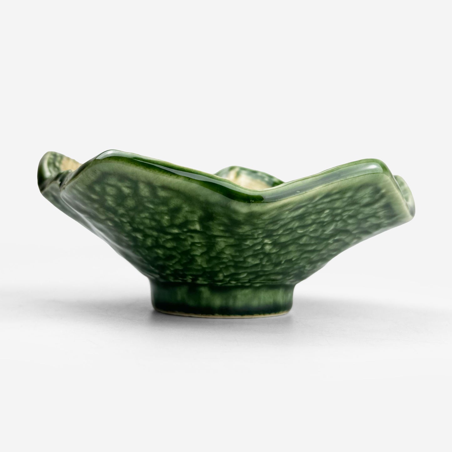 Shallow Bowl Oribe Gokaku (5.75"D)