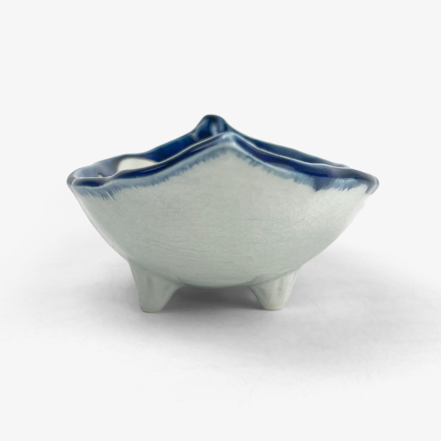 Footed Dish Leaf Bowl (8"x4")