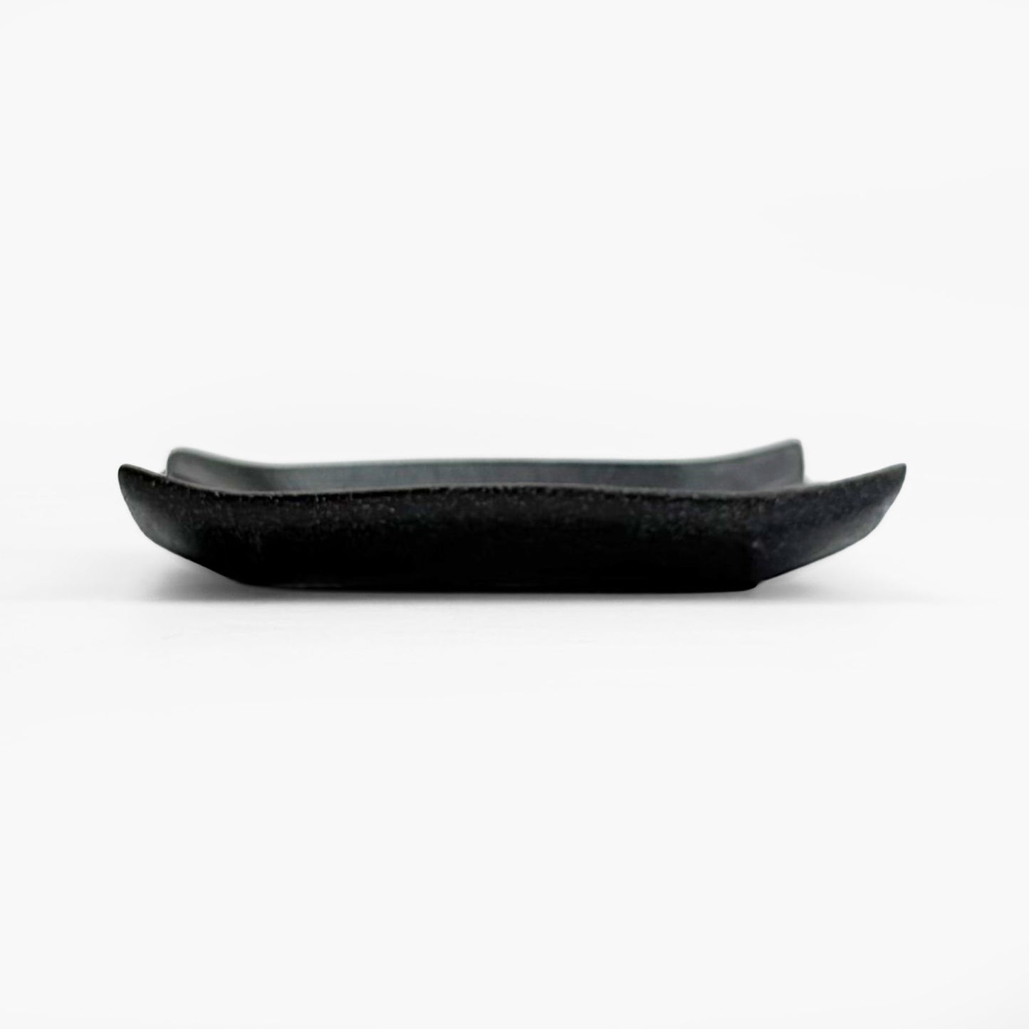 SQ. Plate Koyori Shikkoku Small (3"D)