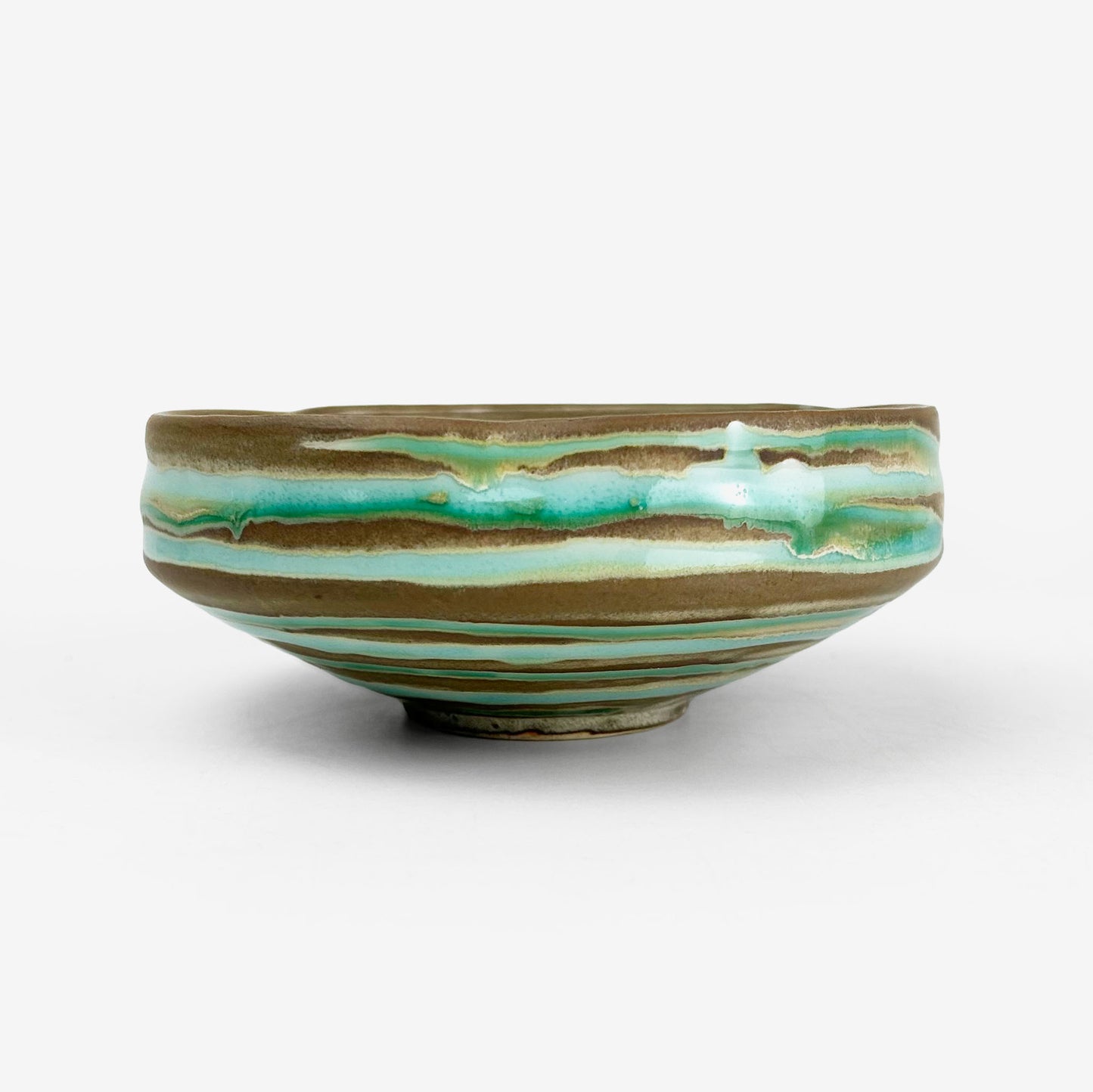 Shallow Bowl Kosui Blue (5.25"D)