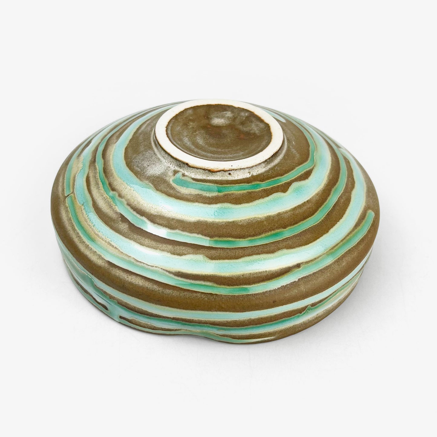 Shallow Bowl Kosui Blue (5.25"D)