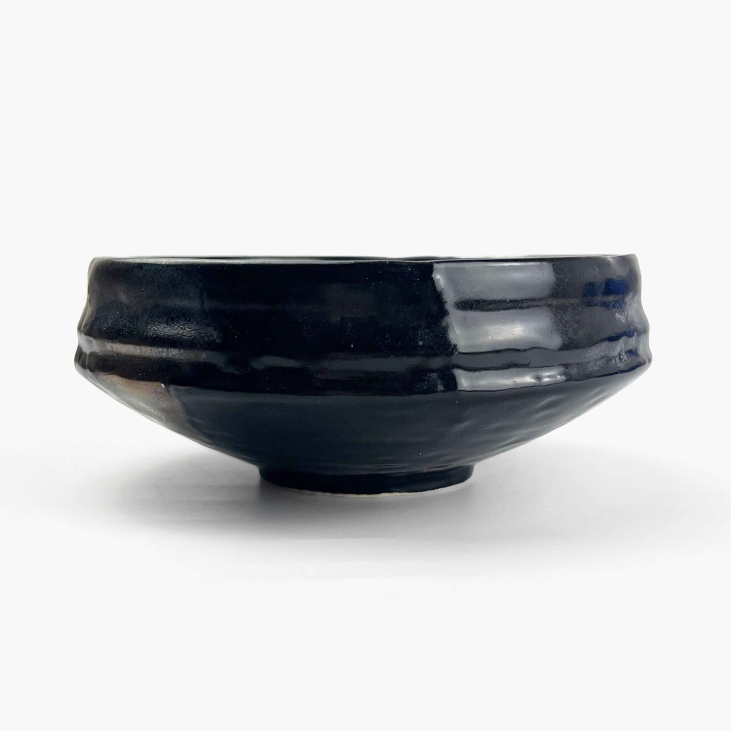 Shallow Bowl Black Gold (5.5"D)