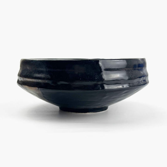 Shallow Bowl Black Gold (5.5"D)