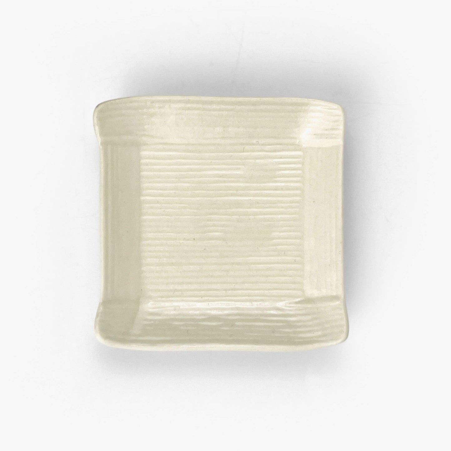 SQ. Chinmi Dish White (2"D)