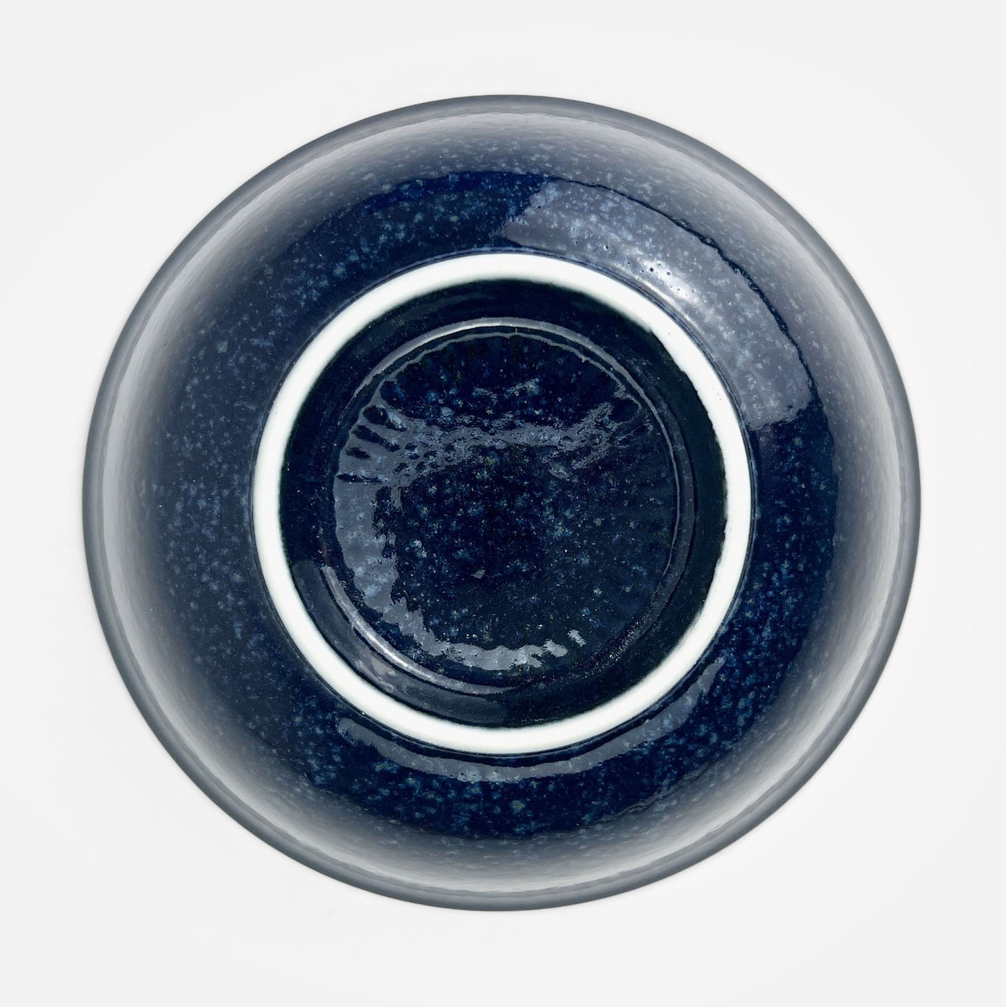 Navy Blue Sakura Tayo Bowl (6"D)