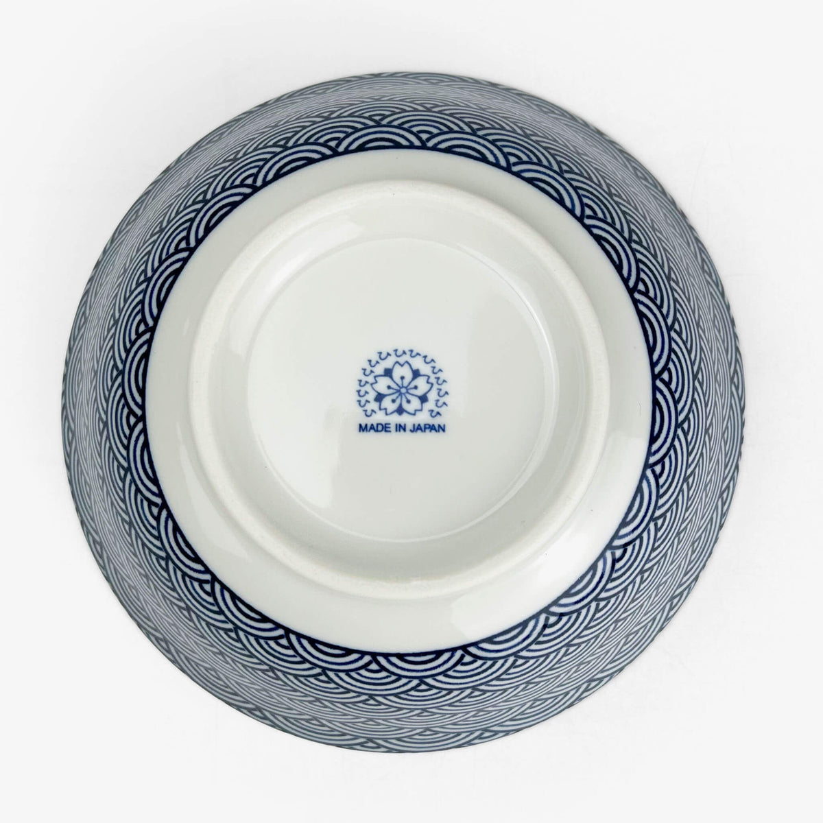 Ramen Bowl Seigaiha neko(7.27")
