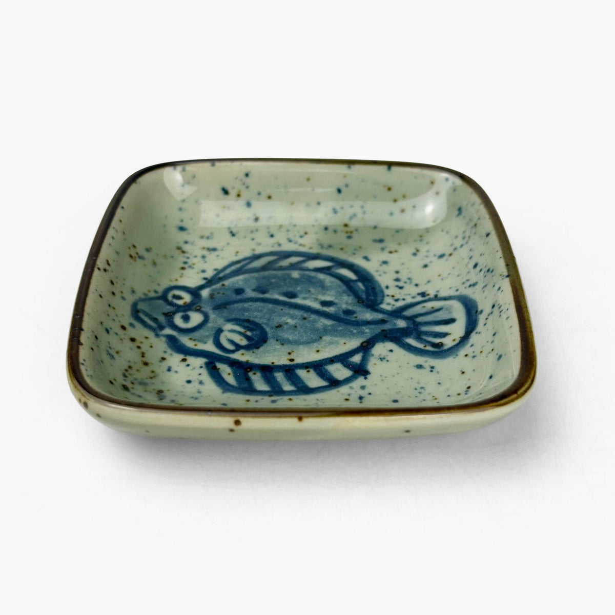 Sq. Dish Hirame (3.5"D)