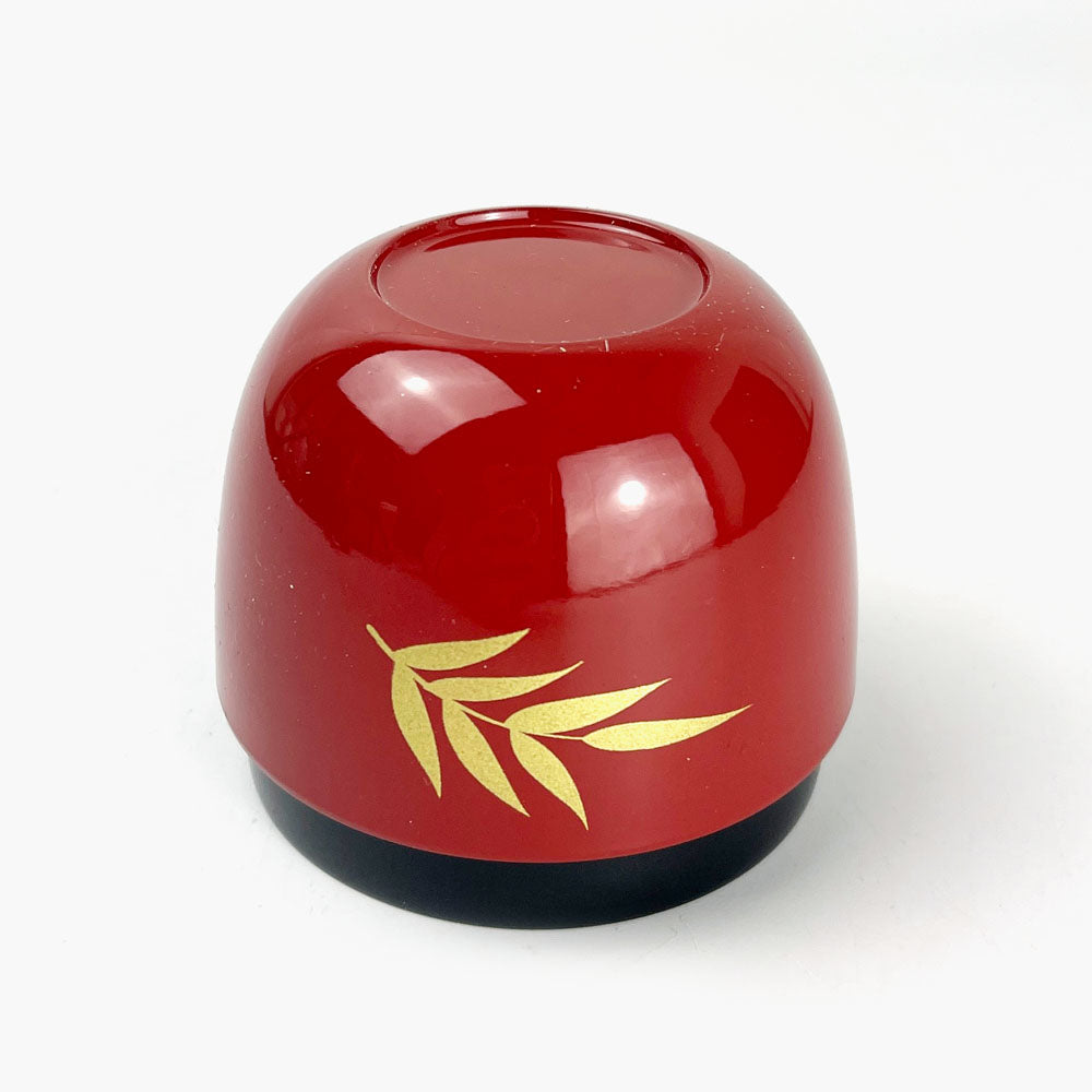 Natsume Tea Caddie Red Umemura (2.5"D) image 3