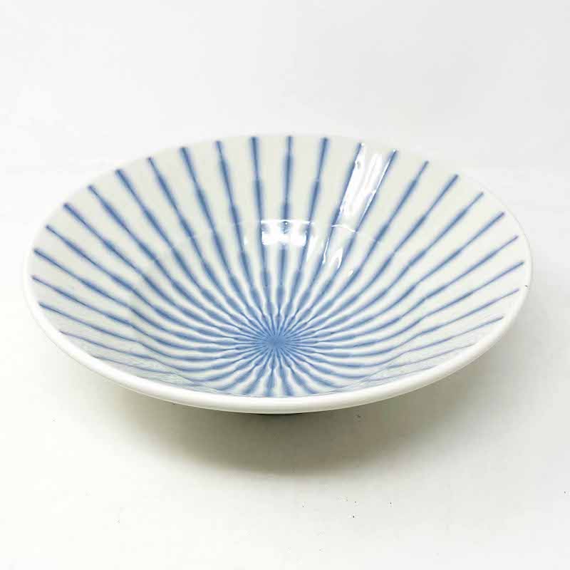 Bowl Focus White Light Blue (9.5"D) image 1