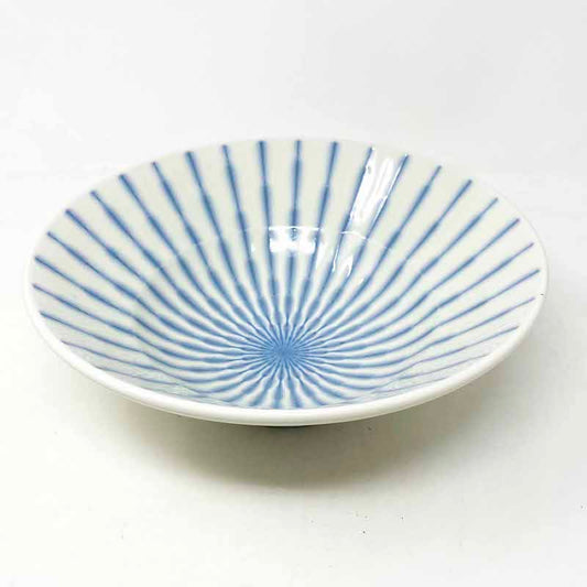 Bowl Focus White Light Blue (9.5"D) image 1