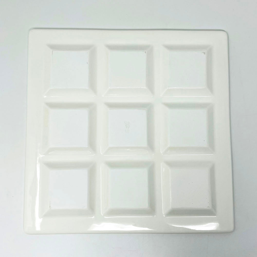 9 Div. Plate White (8.5"x0.5") image 3