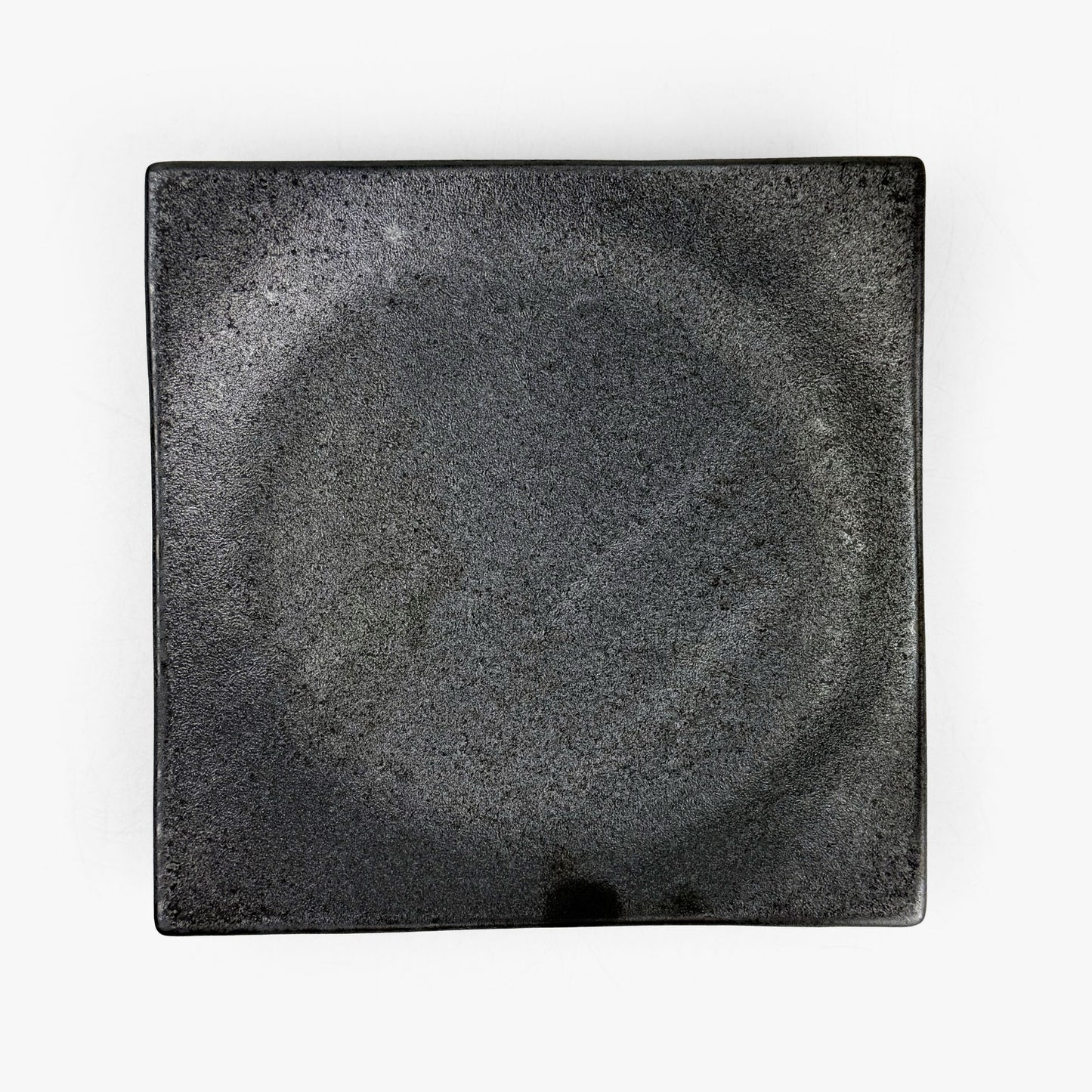 Sq.Plate Sumi Yohen (6.75"D)