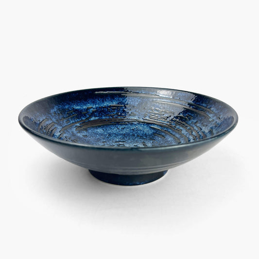 Bowl Hakeme Blue (9.5"D)