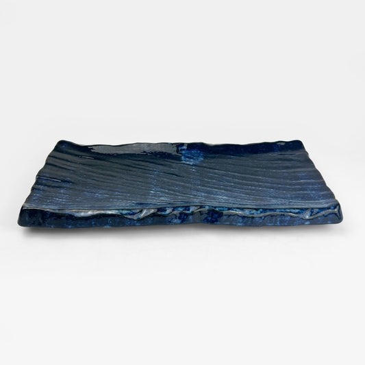 Rec. Plate Yohen Blue (12.5" x 6")