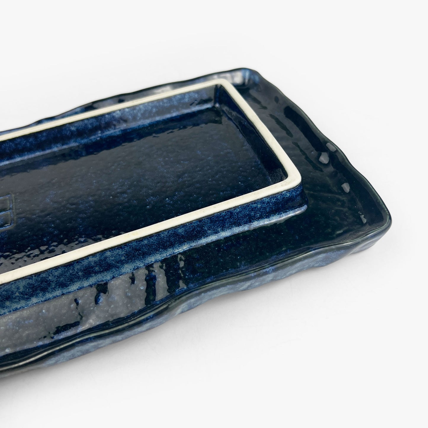 Rec. Plate Yohen Blue (12.5" x 6")