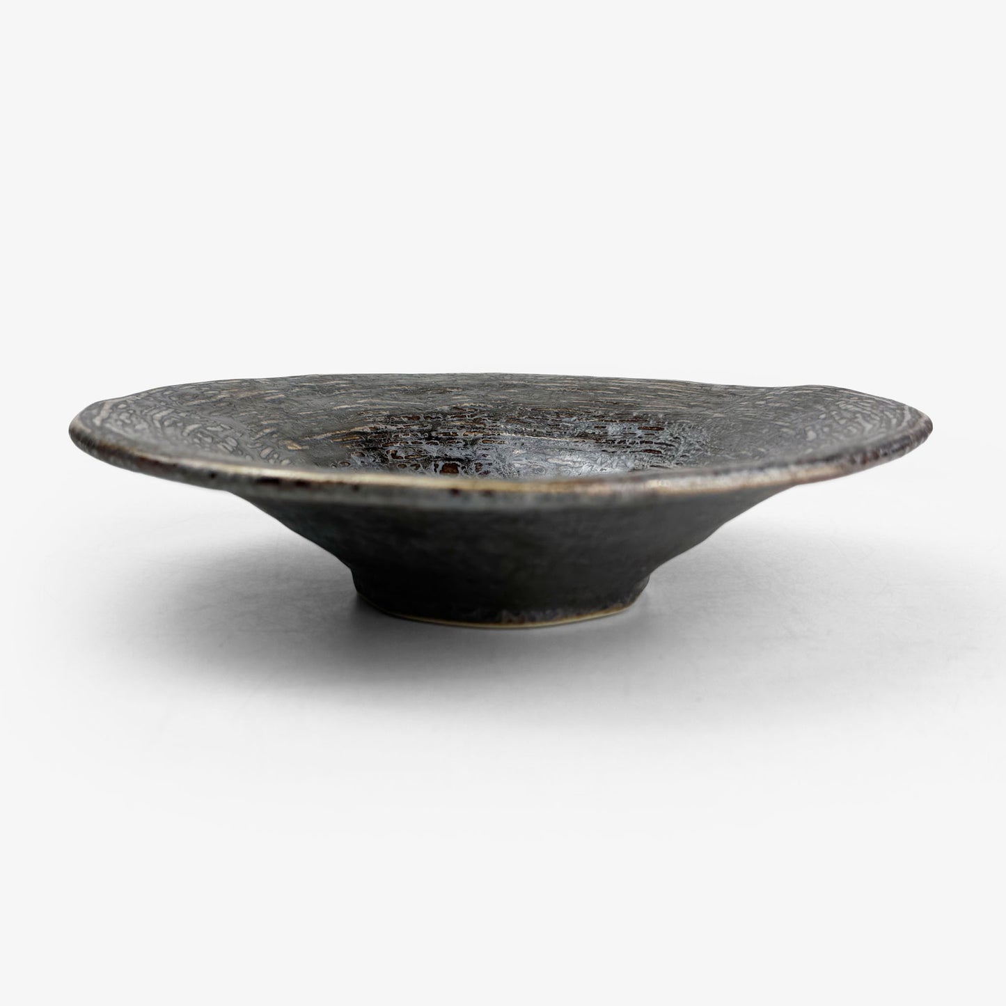 Shallow Bowl Kessho Ibushi (6.75"D)
