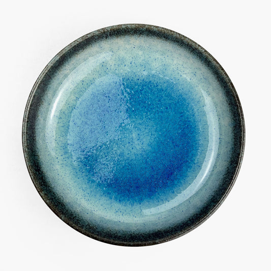 Pasta Plate Ariake Blue (8.5"D)