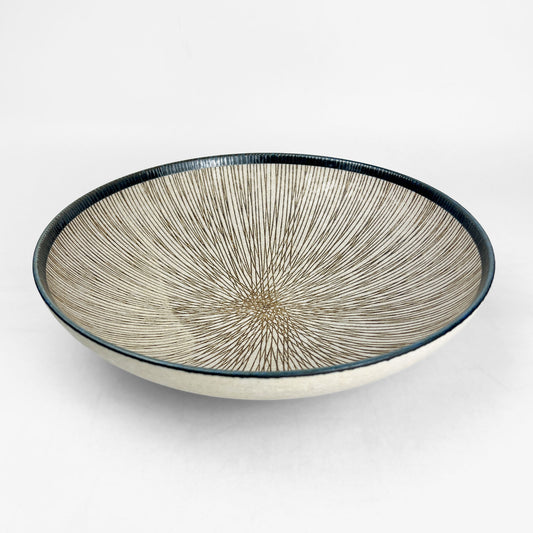 Moribachi Bowl Suname Rantokusa (11.25"D)