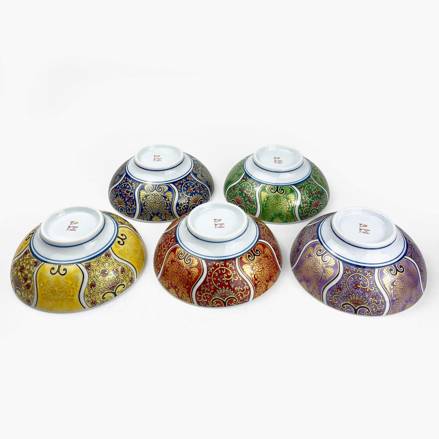 Arita Tayo Bowl set/5 Koimari (6"D)