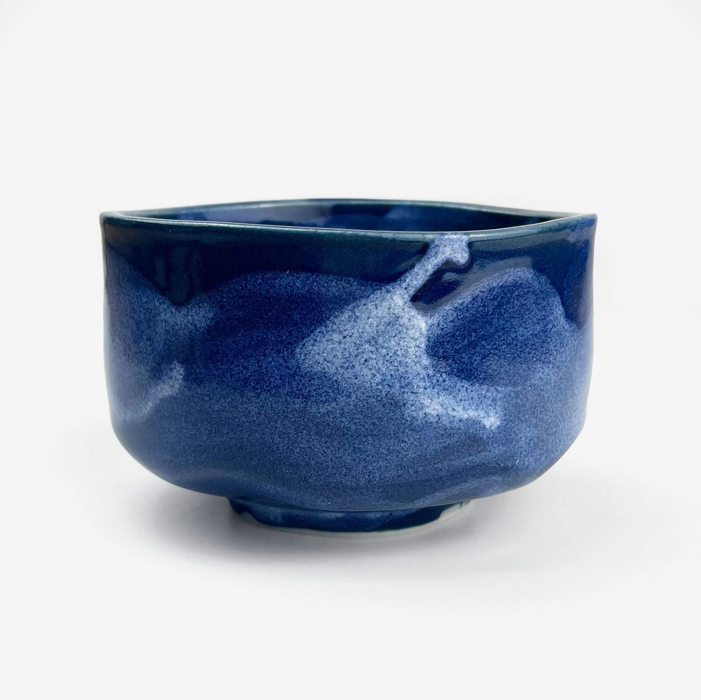 Matcha Bowl Blue Shino (4.75"D)