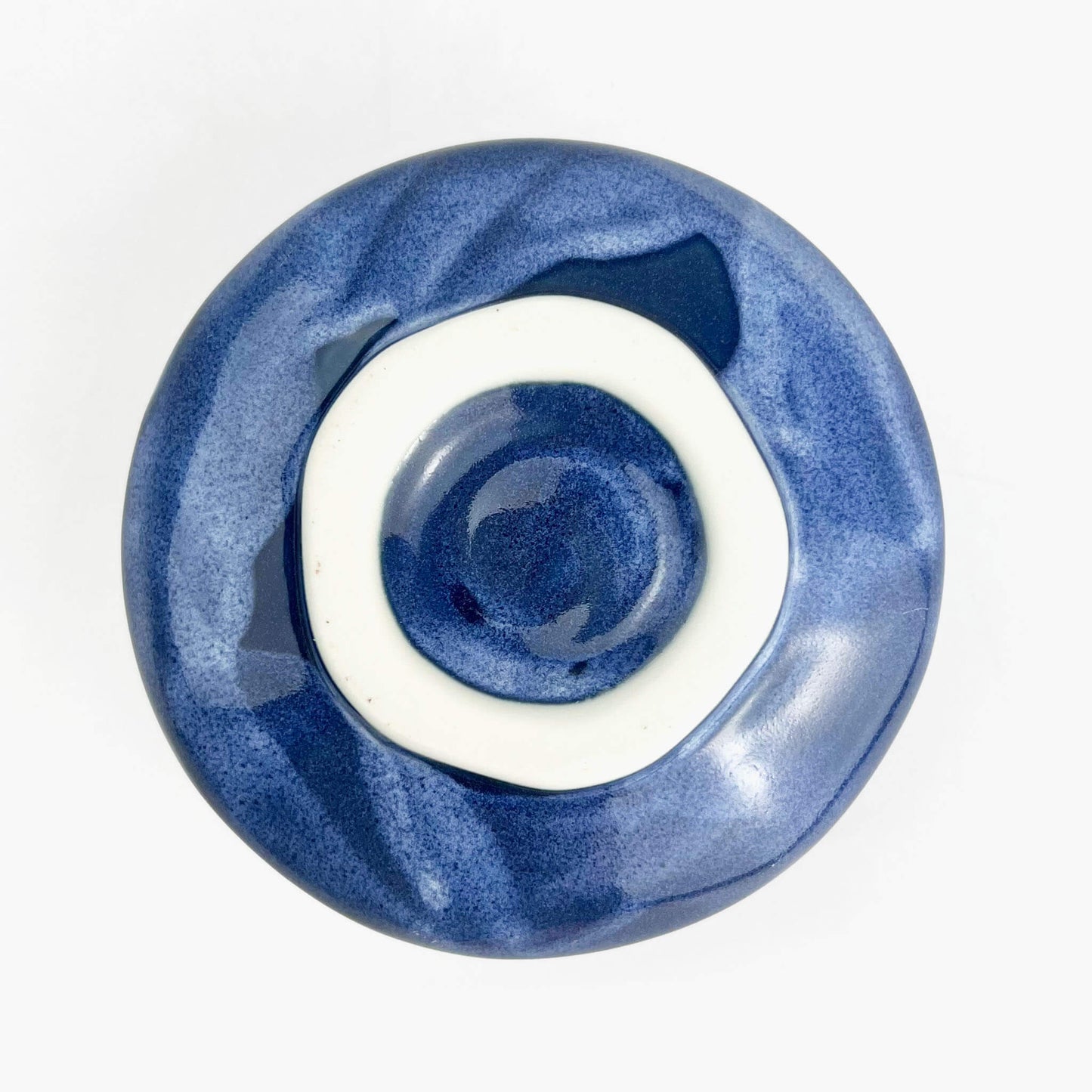 Matcha Bowl Blue Shino (4.75"D)