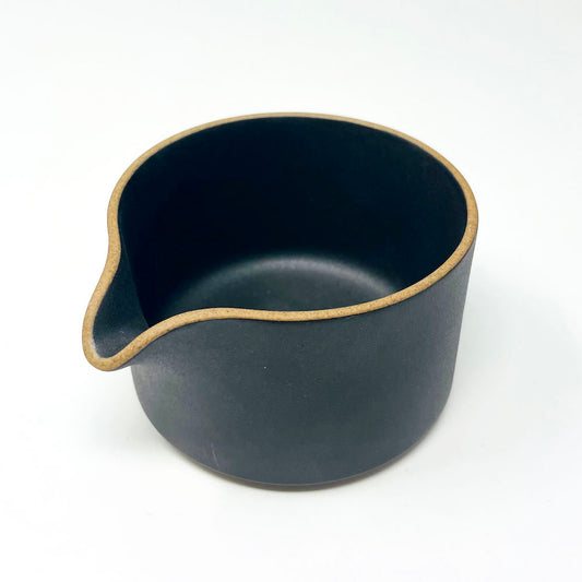 Hasami Porcelain Creamer - Black image 1