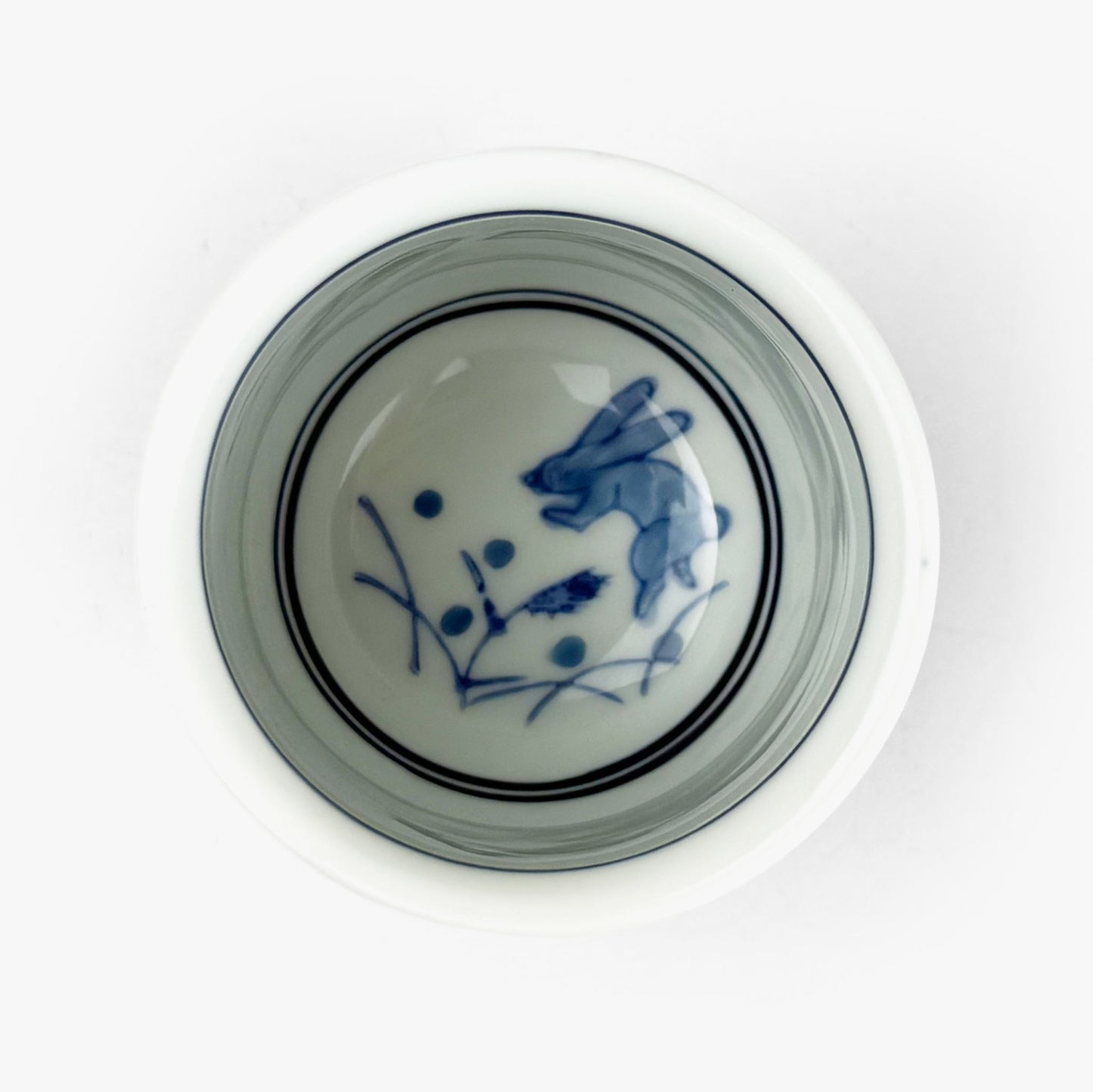 Yunomi Tea Cup Usagi Blue (5.5 fl oz)