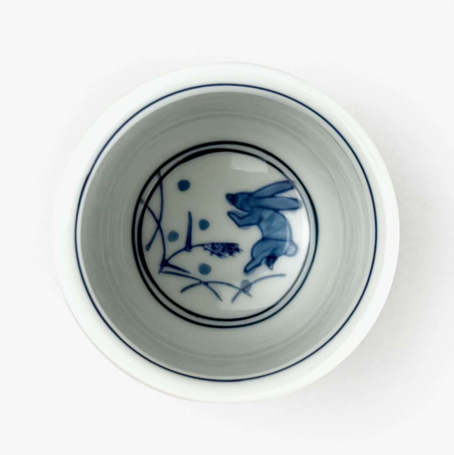 Yunomi Tea Cup Usagi Red (5.5 fl oz)