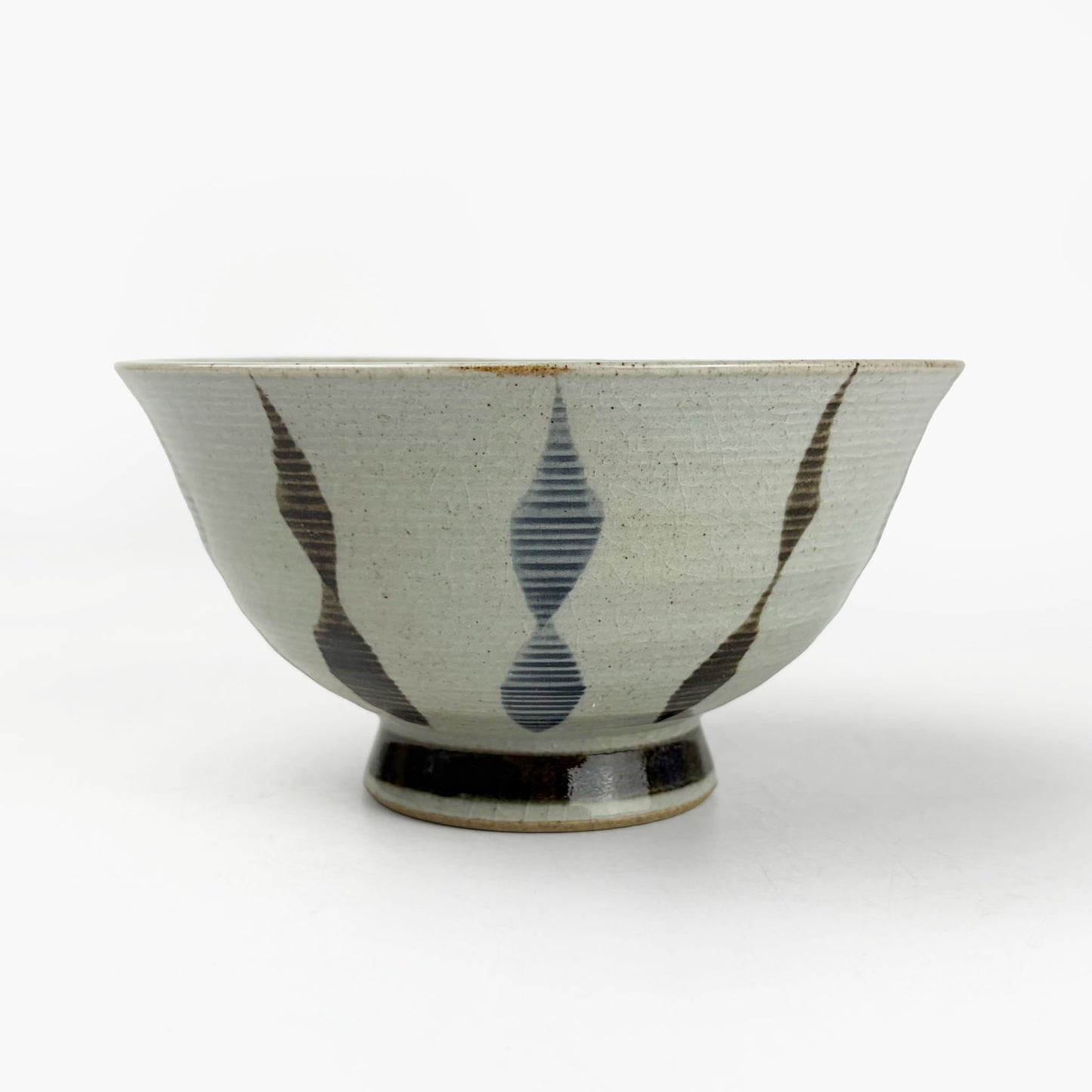 Arita Rice Bowl Nishoku Tokusa (5"D)