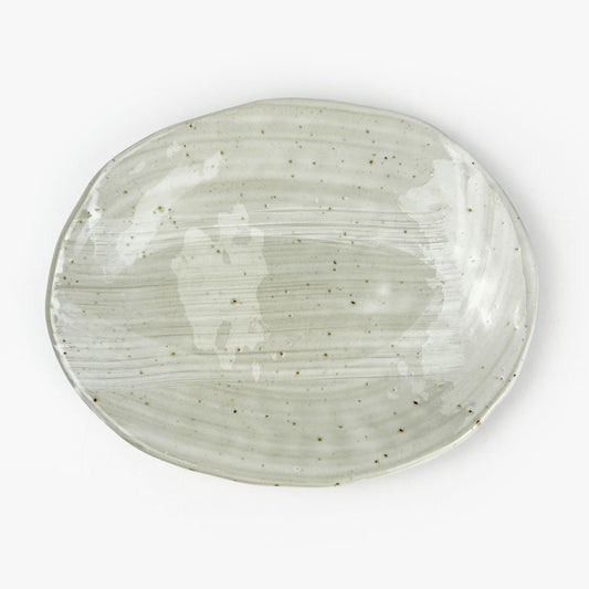 Oval Dish Seiji Hake (6.25" x 5")