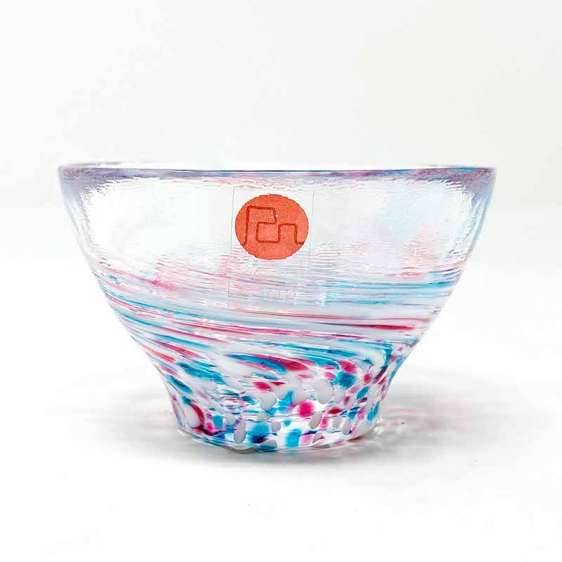Tsugaru Vidro Glass Sake Cup<br>-Spring Haze- image 4
