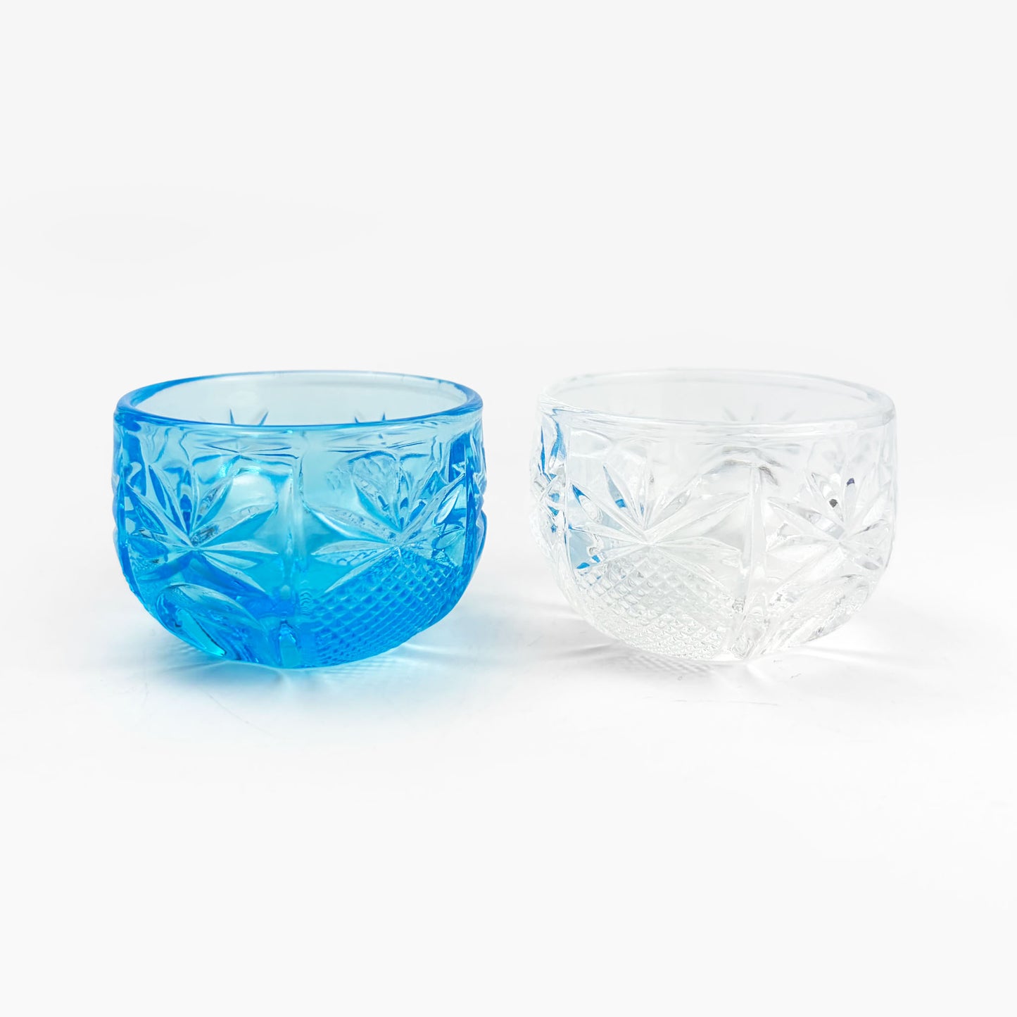 Glass Small Chinmi Dish Blue (1.75")