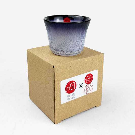 Tsugaru Vidro Glass Sake Cup Maguro (2.5 oz)