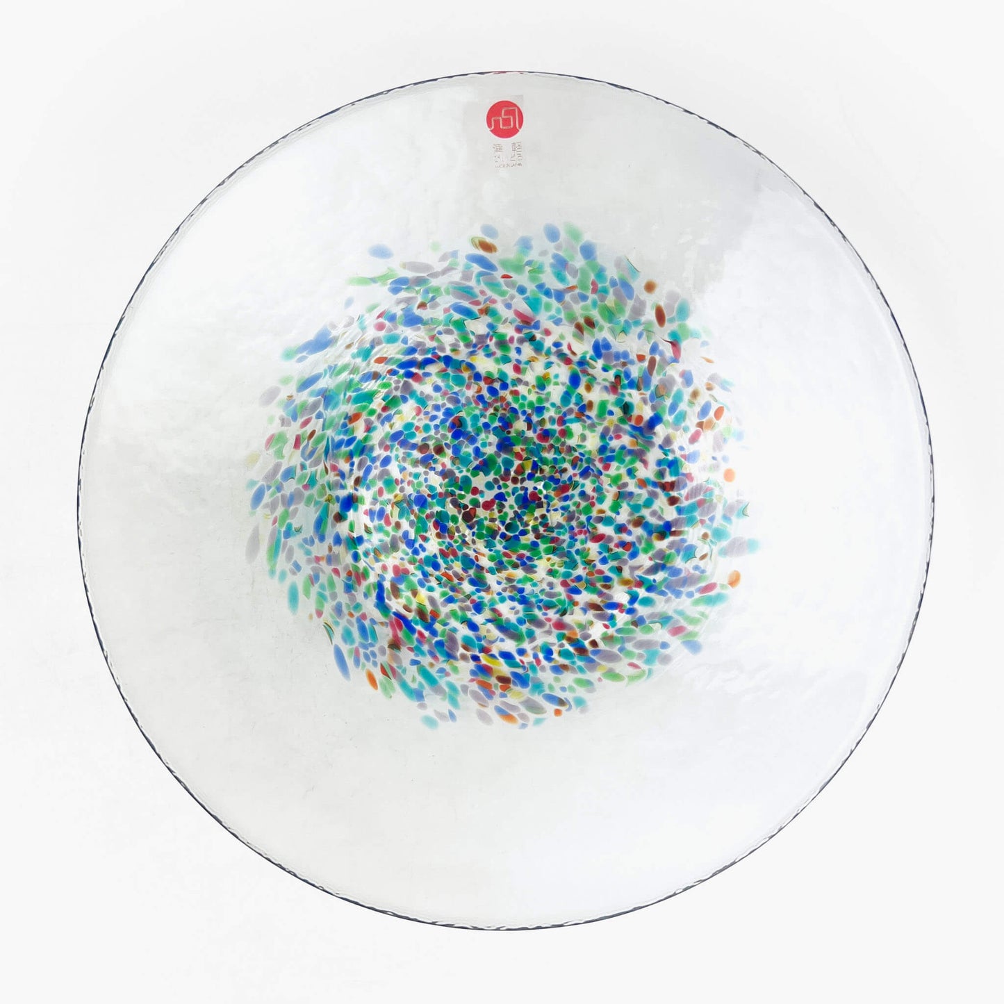 Tsugaru Vidro Glass Deep Plate Matsuri (9"D)