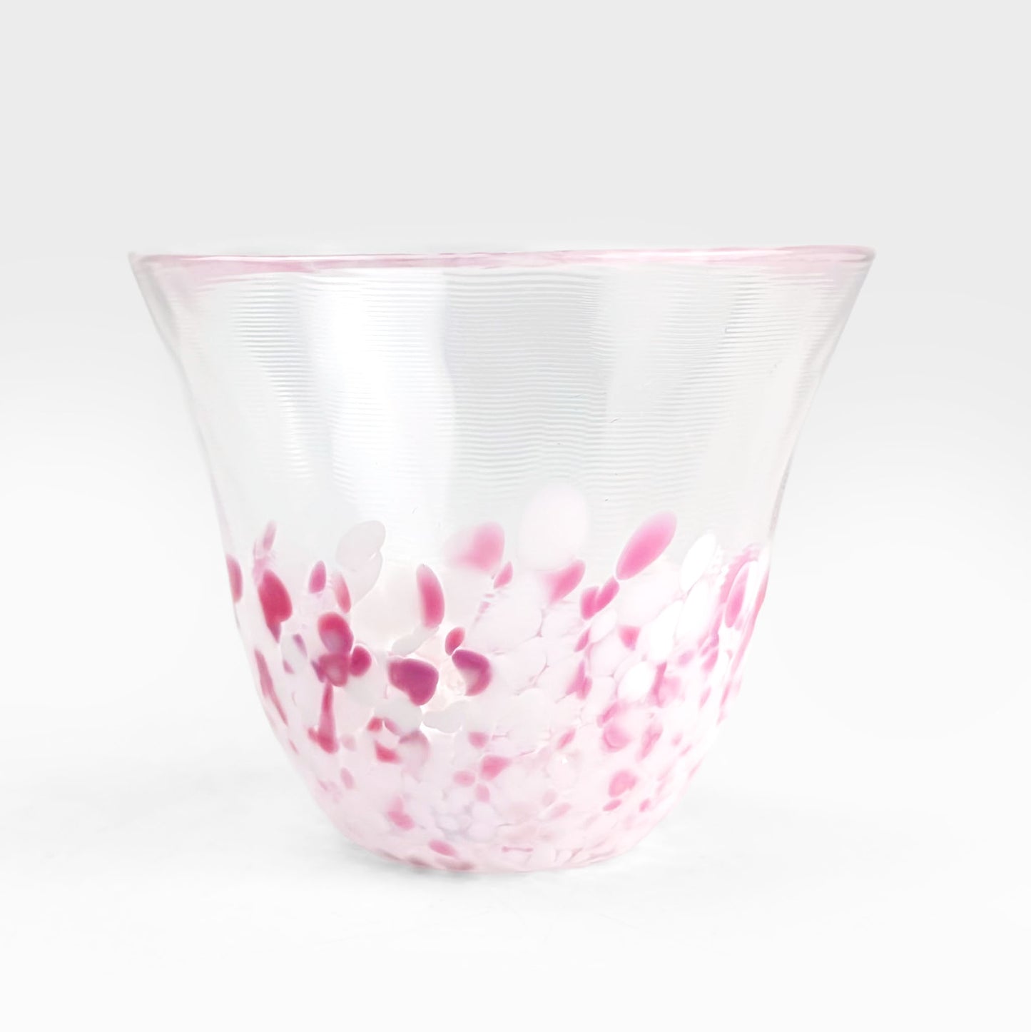 Tsugaru Vidro Glass Sake Cup Sakura (2.5 oz)
