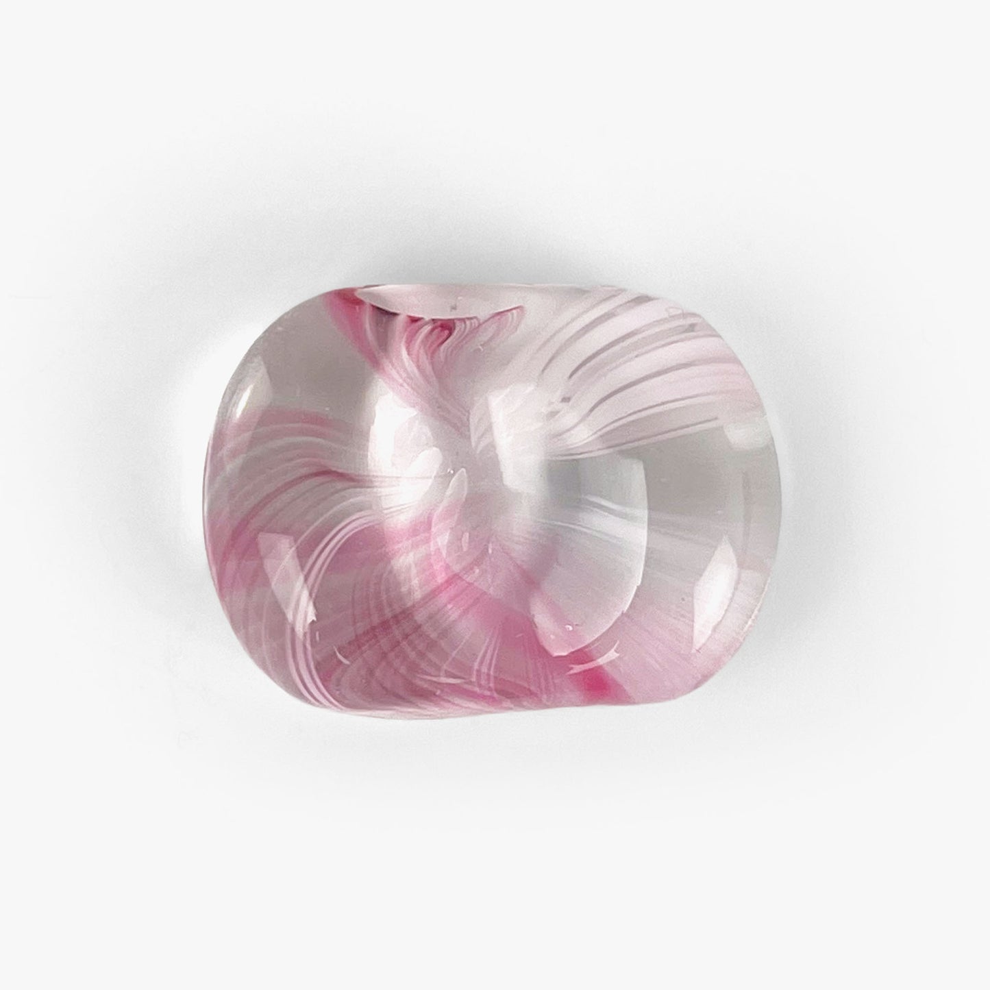 Glass mame Chopstick Rest Sakura (1.25"x1")
