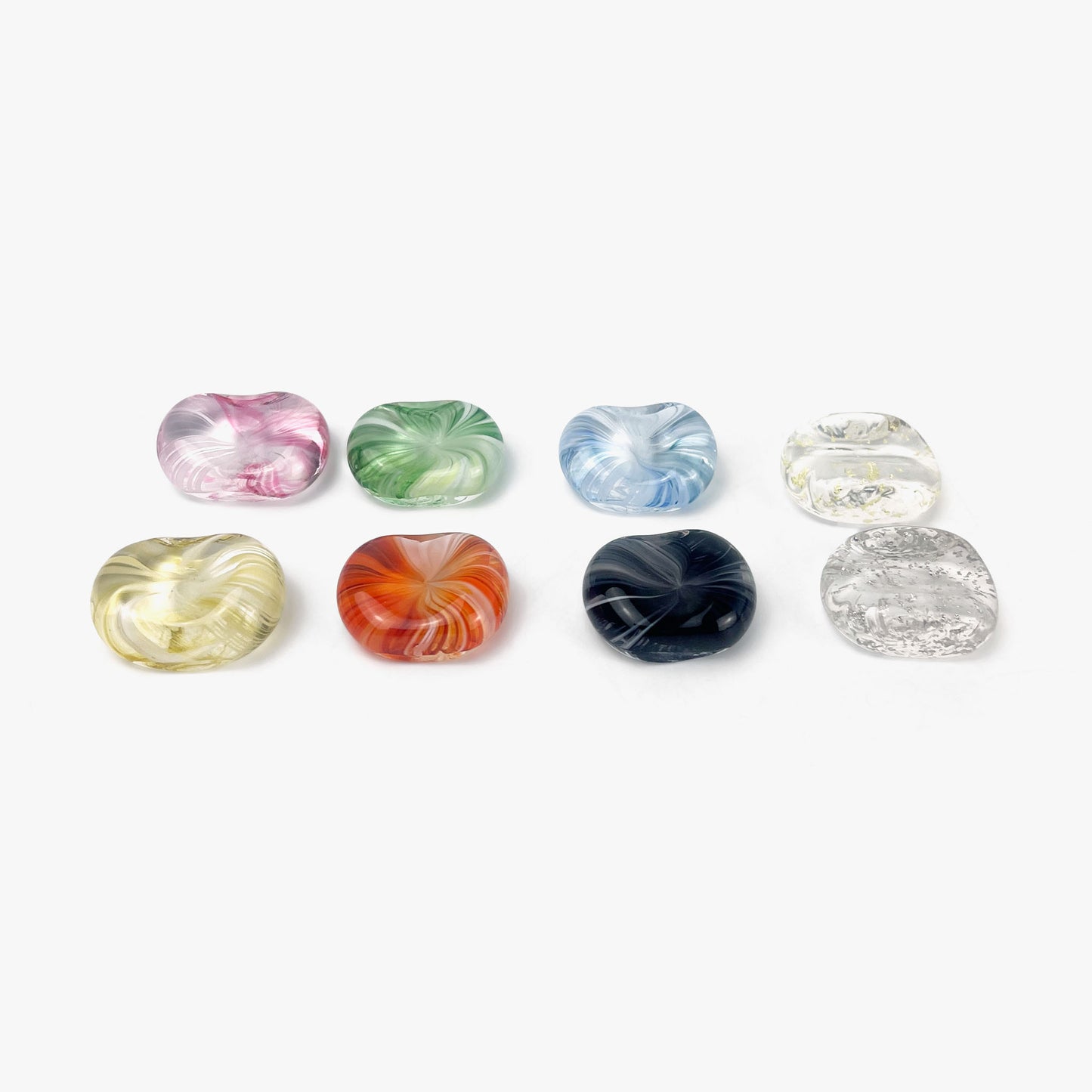 Glass mame Chopstick Rest Sakura (1.25"x1")